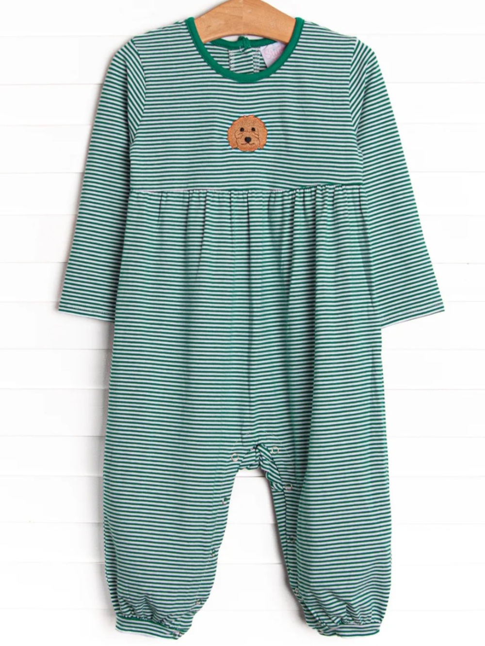 Stitchy Fish Doodle Days Romper Blue 6M